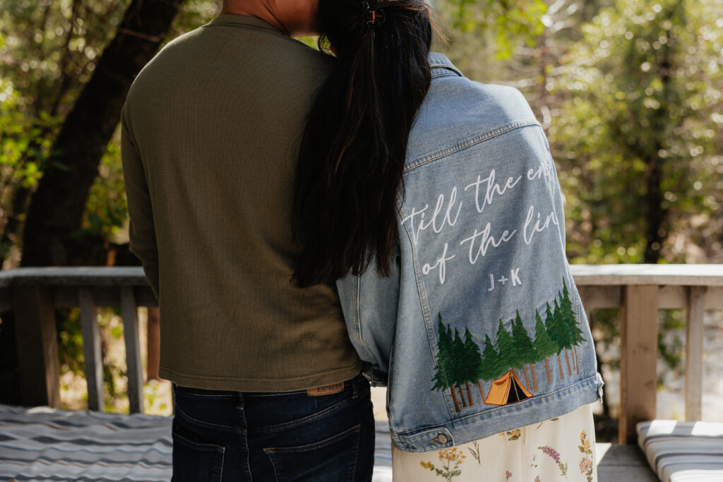 Inside of Yosemite National Park for an adventure destination wedding! Plan your Yosemite Elopement & find your wedding photographer at Glacier Point
